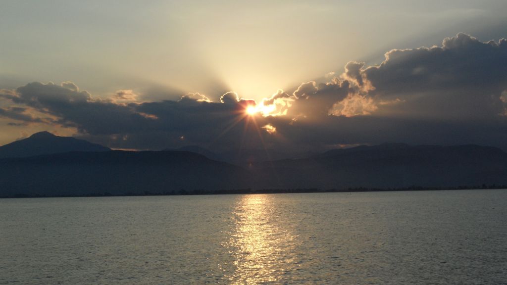 Sunset biking in Nafplio